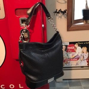 Shoulder bag ,Kenneth Cole Reaction woven vinyl.